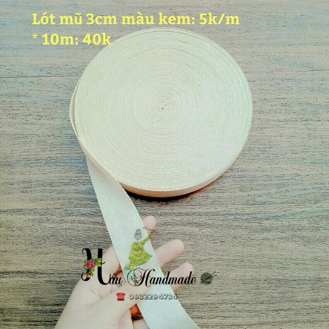 Set 10m lót mũ