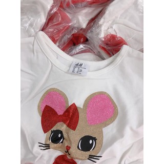 Đầm h&m chuột đỏ
