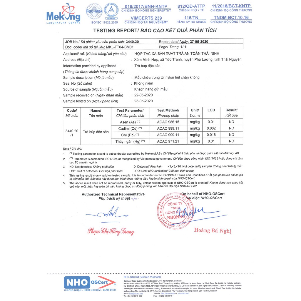 Trà Đinh Cao Câp Thái Ninh 200G (1 gói 200g)