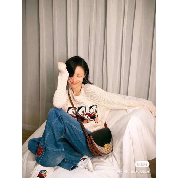 Túi đeo chéo cho nữ thương hiệu thời trang cao cấp Gucci GG/GC Pad Lock da thật