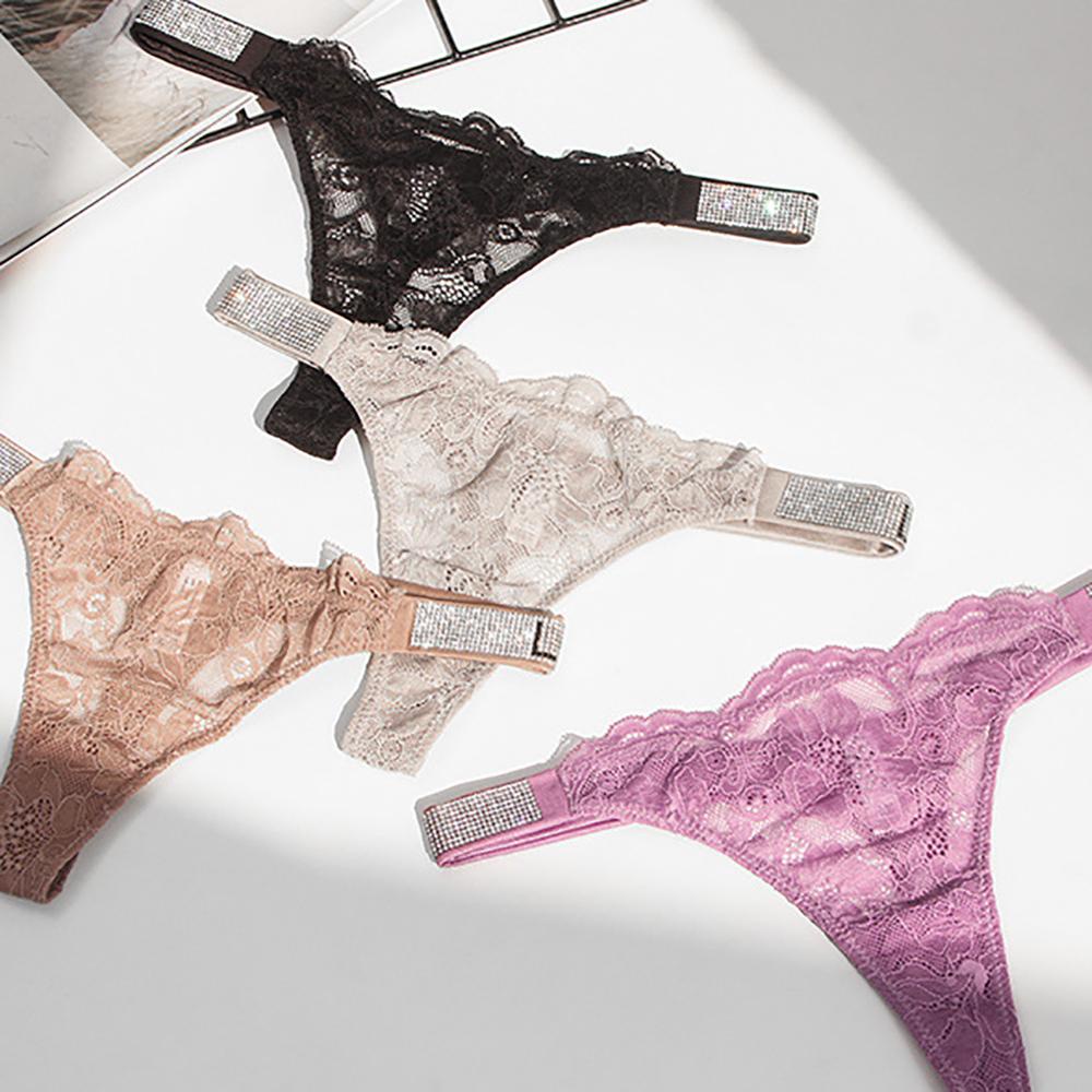 Quần Lót Ren Trong Suốt Lưng Thấp Gợi Cảm Cho Nữ