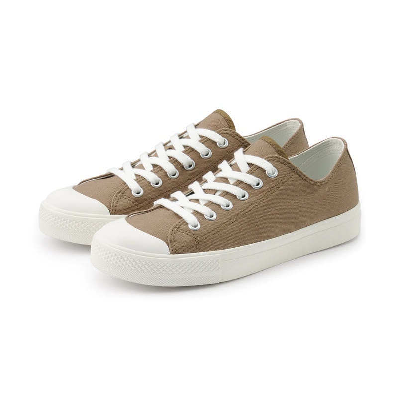 Muji Giày Sneaker Chống Bám Nước Nữ - Less Tiring Nâu Moca