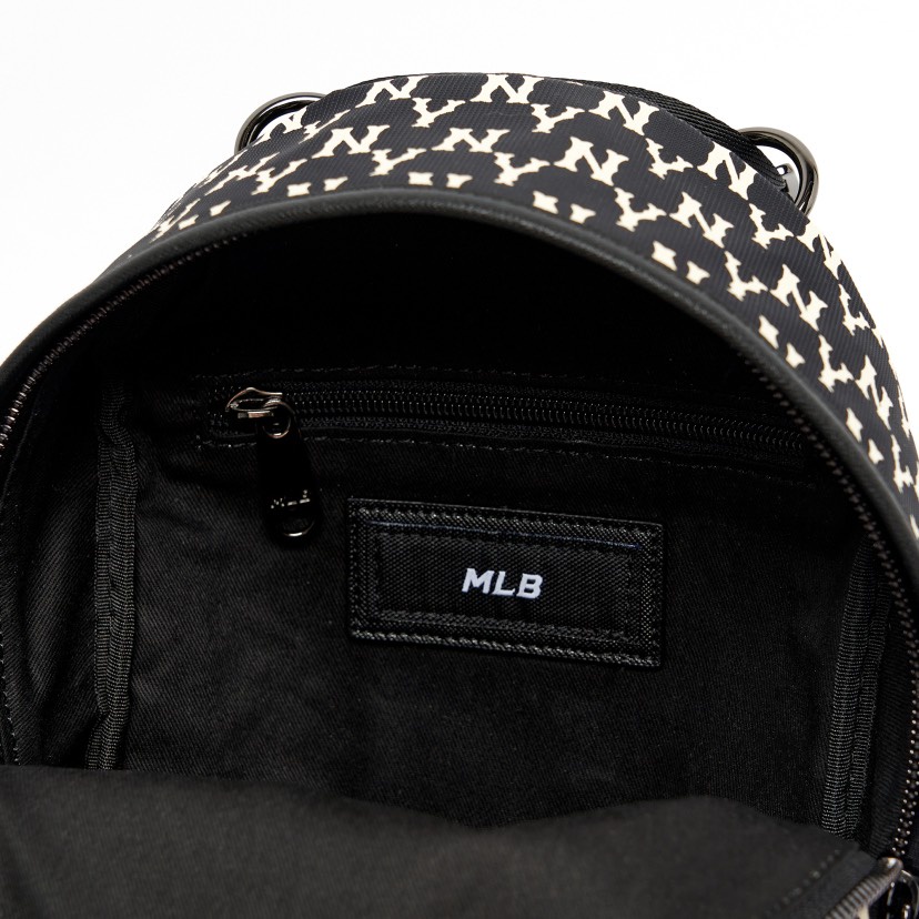 Balo mini MLB hoạ tiết monogram hàng Quảng Châu cao cấp phong cách Hàn Quốc - Hùng Nón Hiệu