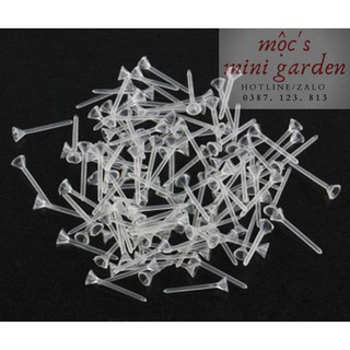 1 gói 80-100 cái ĐINH NHỰA cố định tiểu cảnh_DC08