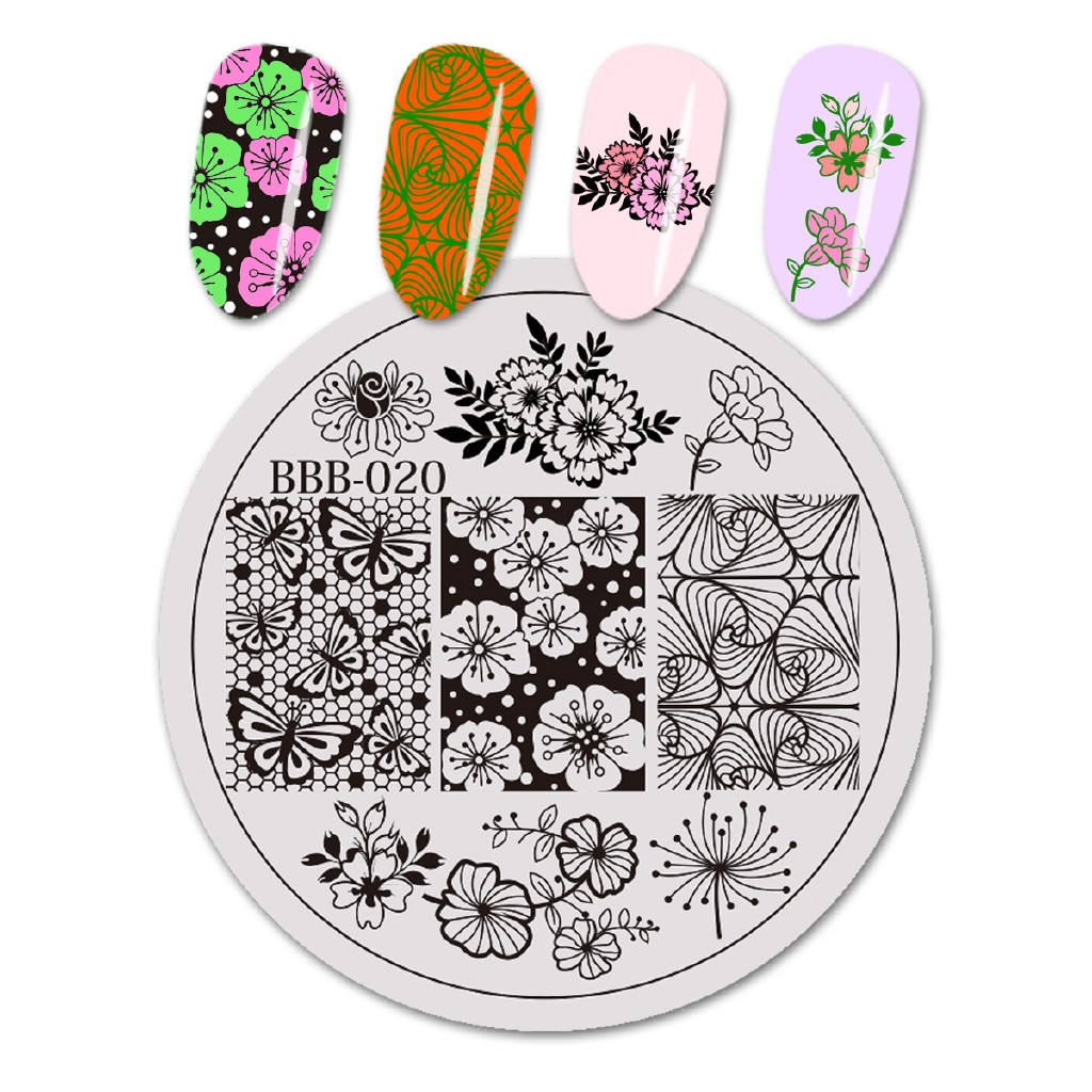 [Hàng mới về] Khuôn tạo họa tiết trang trí móng nghệ thuật