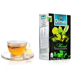 TRÀ DILMAH ĐÀO/ DÂU/ BẠC HÀ/ TÁO/ BÁ TƯỚC - HỘP 20 TÚI LỌC