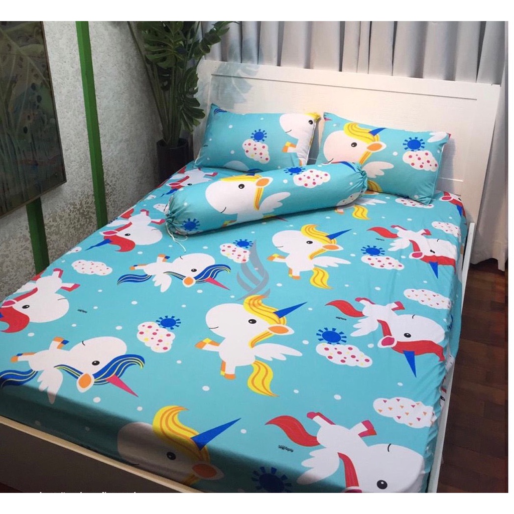 DRAP THUN HÀN QUỐC HELLO KITTY VÀ DOREMON