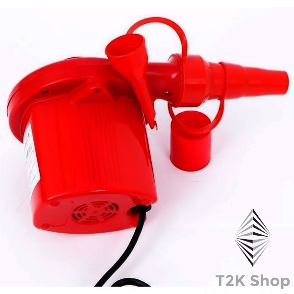 Bơm điện 2 chiều - hút chân không - bơm điện 2 chiều hút và thổi để bơm phao bơi - T2K Shop