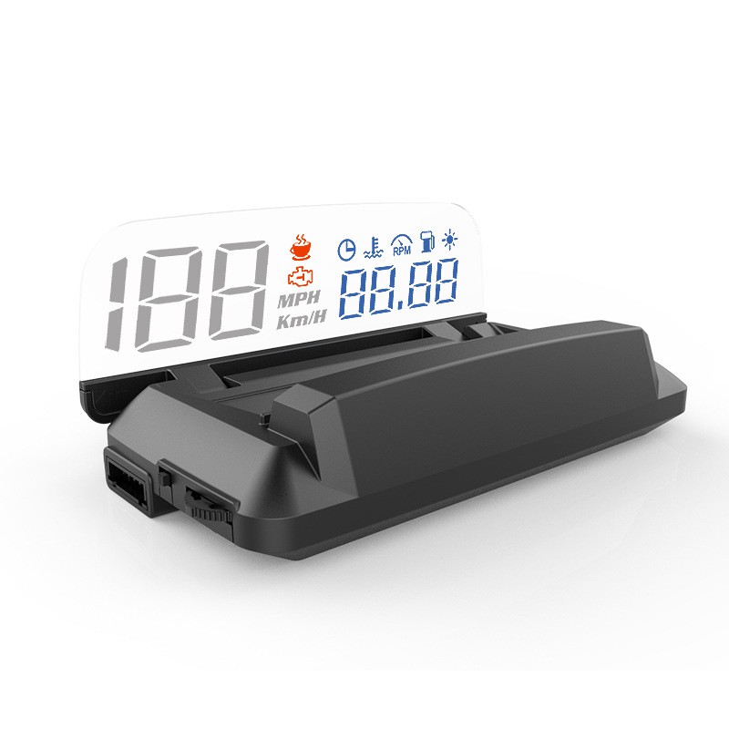 Màn Hình Hiển Thị Cảnh Báo Tốc Độ Đa Năng Cao Cấp HUD H400S  Cho Ô Tô Xe Hơi