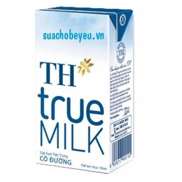 sữa tươi TH true milk hộp 110ml