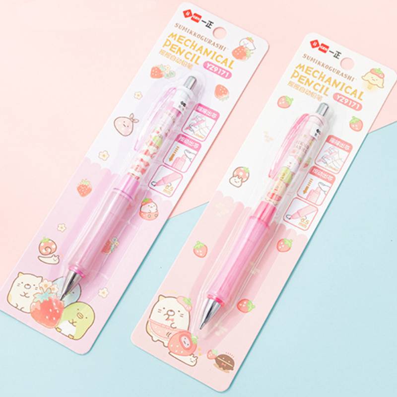 Bút Chì Bấm Ngòi 0.5mm Tự Động In Hình SUMIKKO GURASHI Đáng Yêu Cho Trẻ Em