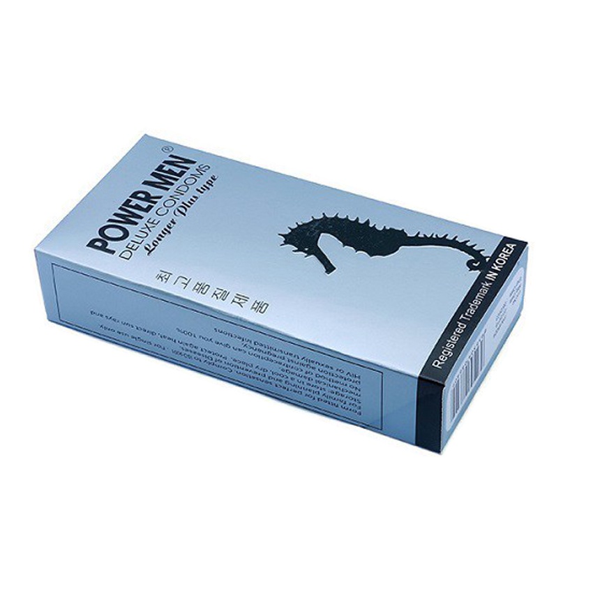 Combo 2 hộp bao cao su gân gai, kéo dài quan hệ Power Men Longer Plus và Power Men Ngọc Trai 24 chiếc