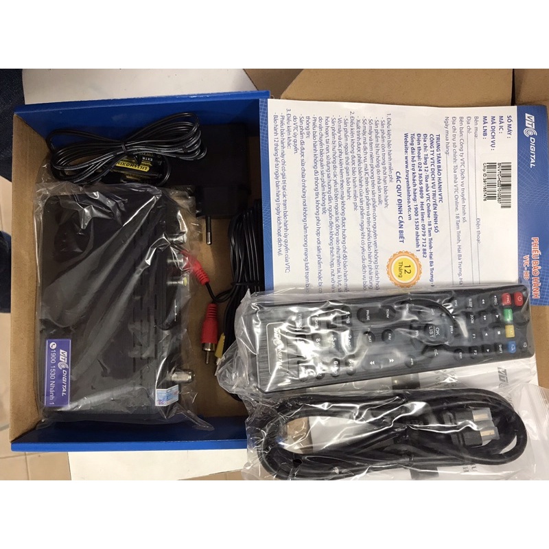 Đầu thu truyền hình vệ tinh VTC model HD2 chính hãng