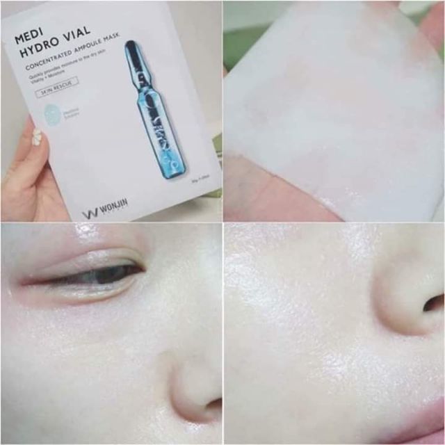 [1MIẾNG]MẶT NẠ PHỤC HỒI DA WONJIN EFFECT MEDI HYDRO VIAL