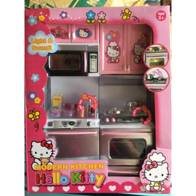 Bộ đồ chơi nhà bếp Hello kitty cho bé