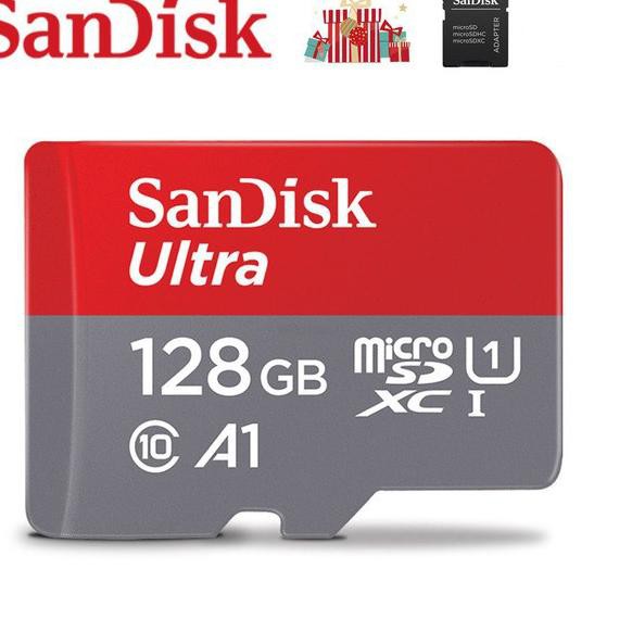 Thẻ Nhớ Sandisk Ultra Micro Sd 32gb 64gb 128gb 100mbps Class 10 Microsd