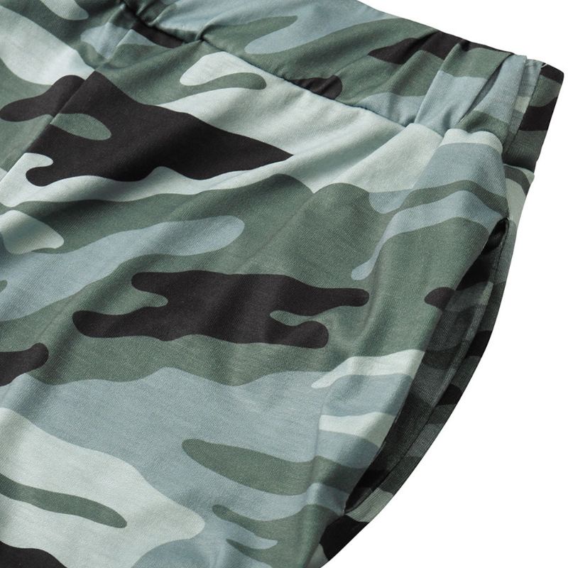 Bộ Đồ Ngủ 2 Món Tay Dài Dáng Rộng In Họa Tiết Màu Nhuộm Dễ Thương Cho Nữ