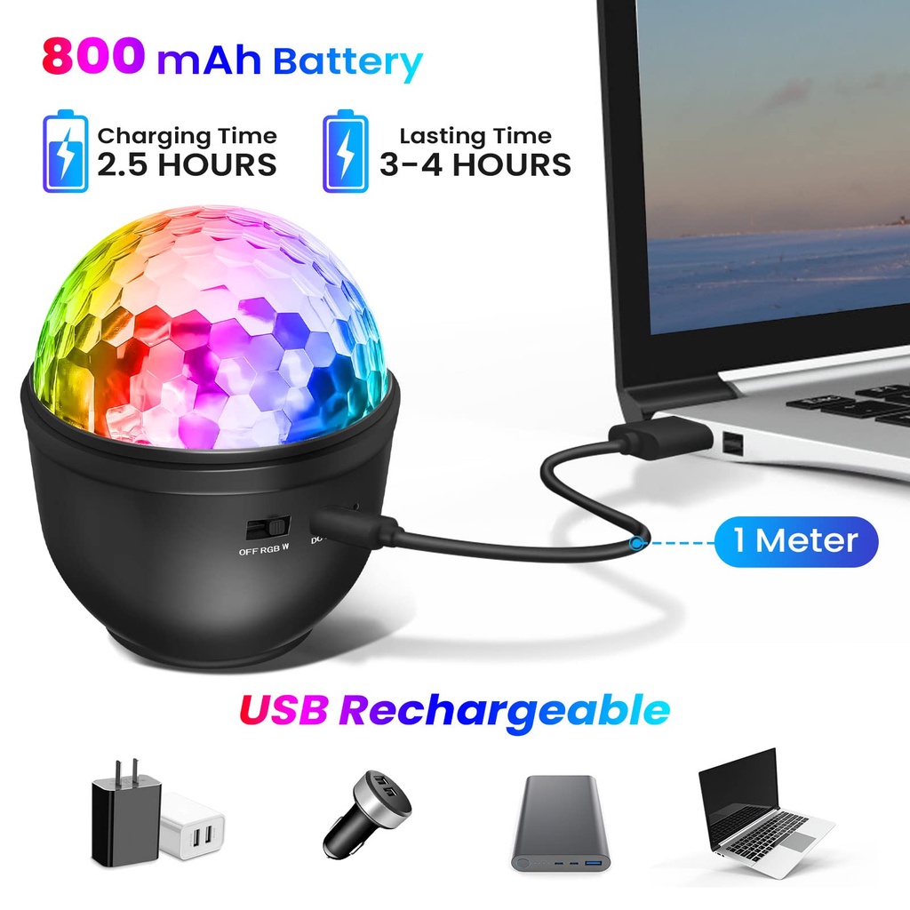 Đèn LED chiếu ánh sáng ban đêm bầu trời đầy sao ánh sáng xoay SUB trang trí phòng