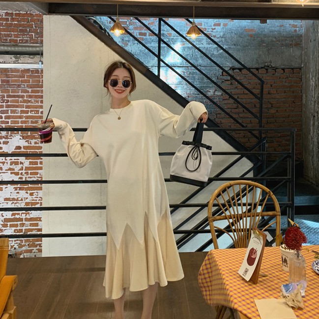 Đầm Tay Dài Phong Cách Retro 40143 | BigBuy360 - bigbuy360.vn