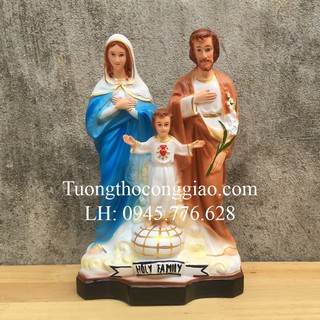 Tượng Gia Đình Thánh Gia 30cm composite