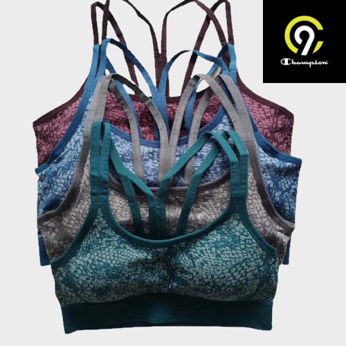 Áo sport bra tập gym yoga không viền C9 by Champion