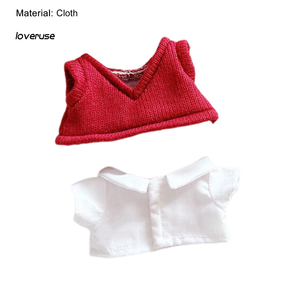 Búp Bê Mặc Áo Vest 20cm Dễ Thương