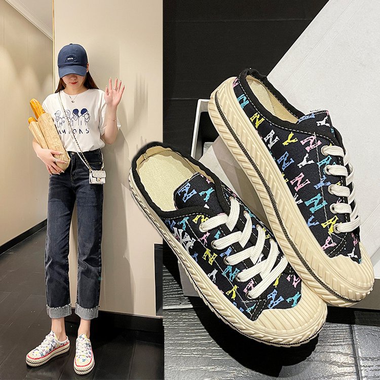 Giày lười Sục nữ MLB ny các màu Hot Trend thể thao sneaker, hàng Full box Full bill