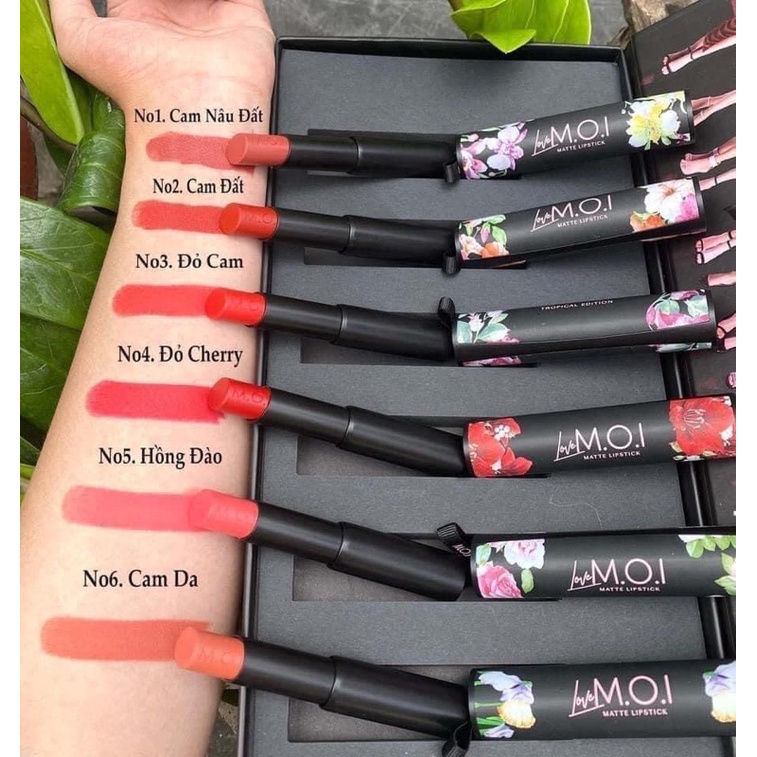 Son Thỏi Lì - Son Love Moi Thuỳ Tiên - Bản Giới Hạn - Moi Cosmetics Hồ Ngọc Hà