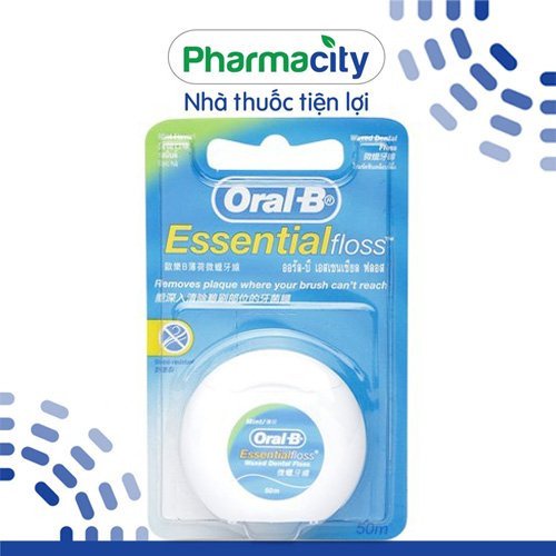 Chỉ nha khoa Oral-B Essential Floss (50m/hộp)