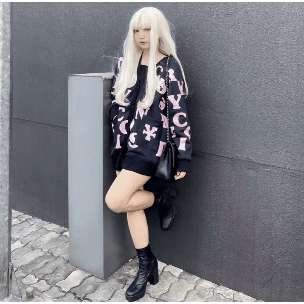 [FREE SHIP] ÁO KHOÁC CARDIGAN NỮ PHỐI HỌA TIẾT CHỮ TRẺ TRUNG NĂNG ĐỘNG DỄ PHỐI ĐỒ HỢP THỜI TRANG