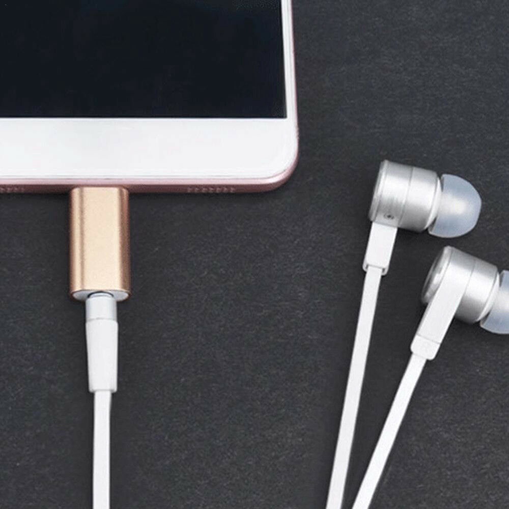 Bộ ĐiềU HợP ChuyểN ĐổI Âm Thanh Tai Nghe LoạI C Sang 3.5mm AUX Chuyên DụNg