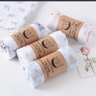 Khăn cuộn aden cao cấp 2 lớp cho bé