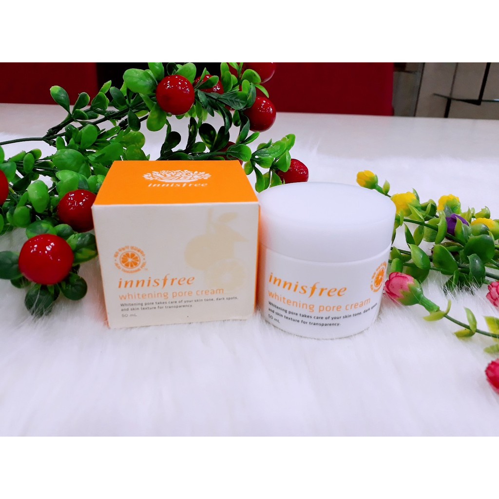 Kem Dưỡng Trắng Da Innisfree Whitening Pore Cream