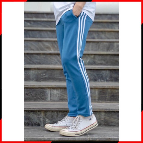 Quần thể thao Thời trang - Quần Jogger nỉ nam nữ 3 Sọc ống suông - Chất dày dặn đẹp cao cấp Q4 Shop