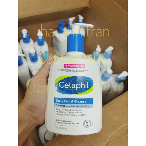 [473ml] Sữa rửa mặt Cetaphil Úc