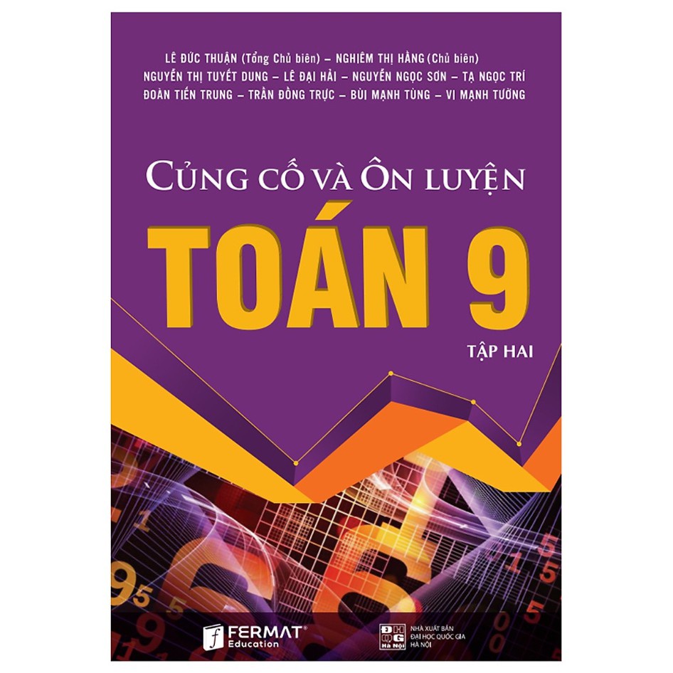 Sách Củng cố và ôn luyện Toán 9 Tập 1 + Tập 2