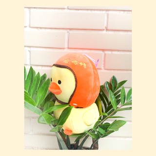 GẤU BÔNG VỊT CON ĐỘI NÓN BẢO HIỂM