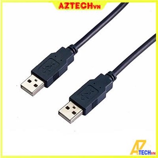 Cáp usb 2 đầu đực male - male | dây usb 2.0 am-am 1.5 mét loại tốt