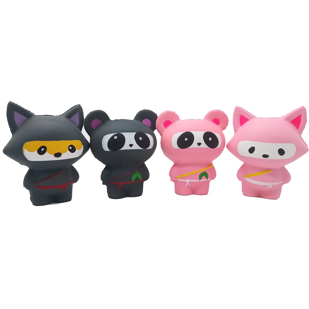 Squishy Lớn JUMBO Hình mèo ninja Đồ Chơi Xốp Giảm Stress Hình mềm mịn dễ Thương đàn hồi Cho Bé