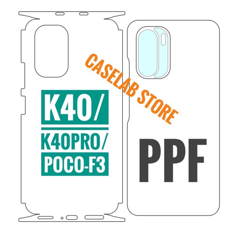 Film TPU 4 lớp full lưng viền cho K40/ K40 Pro/ POCO F3