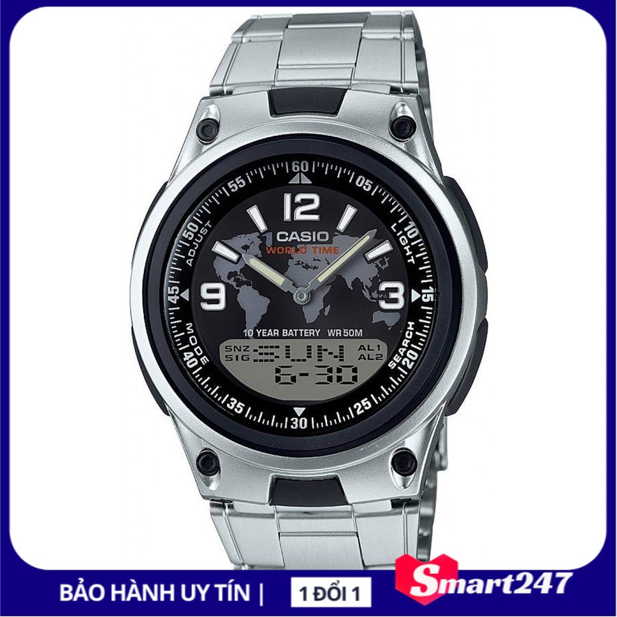 Đồng Hồ Nam Dây Kim Loại Casio AW-80D-1A2VDF