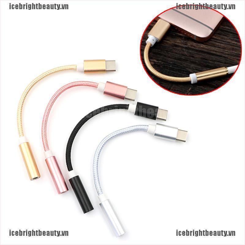 Giắc Chuyển Đổi Từ USB Type-C Sang 3.5mm AUX