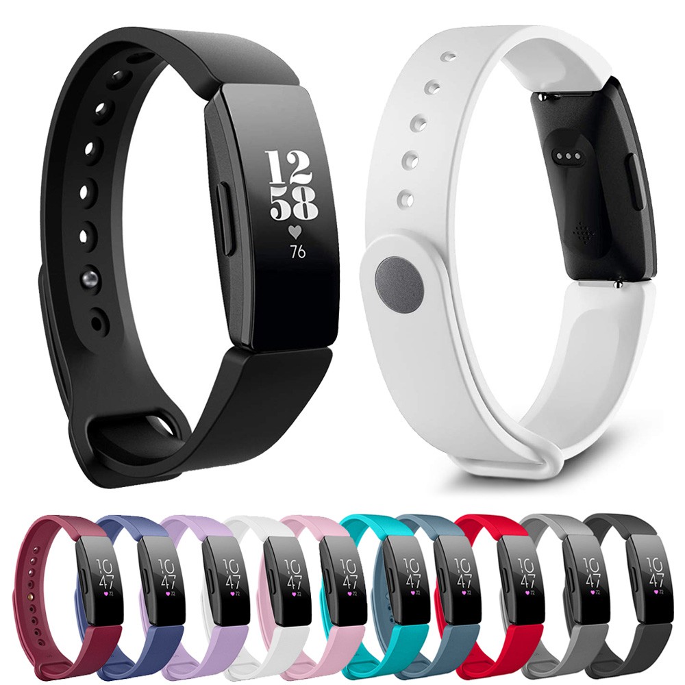 Dây Đeo Bằng Silicon Mềm Thoáng Khí Thay Thế Cho Đồng Hồ Fitbit Inspire / Inspire Hr