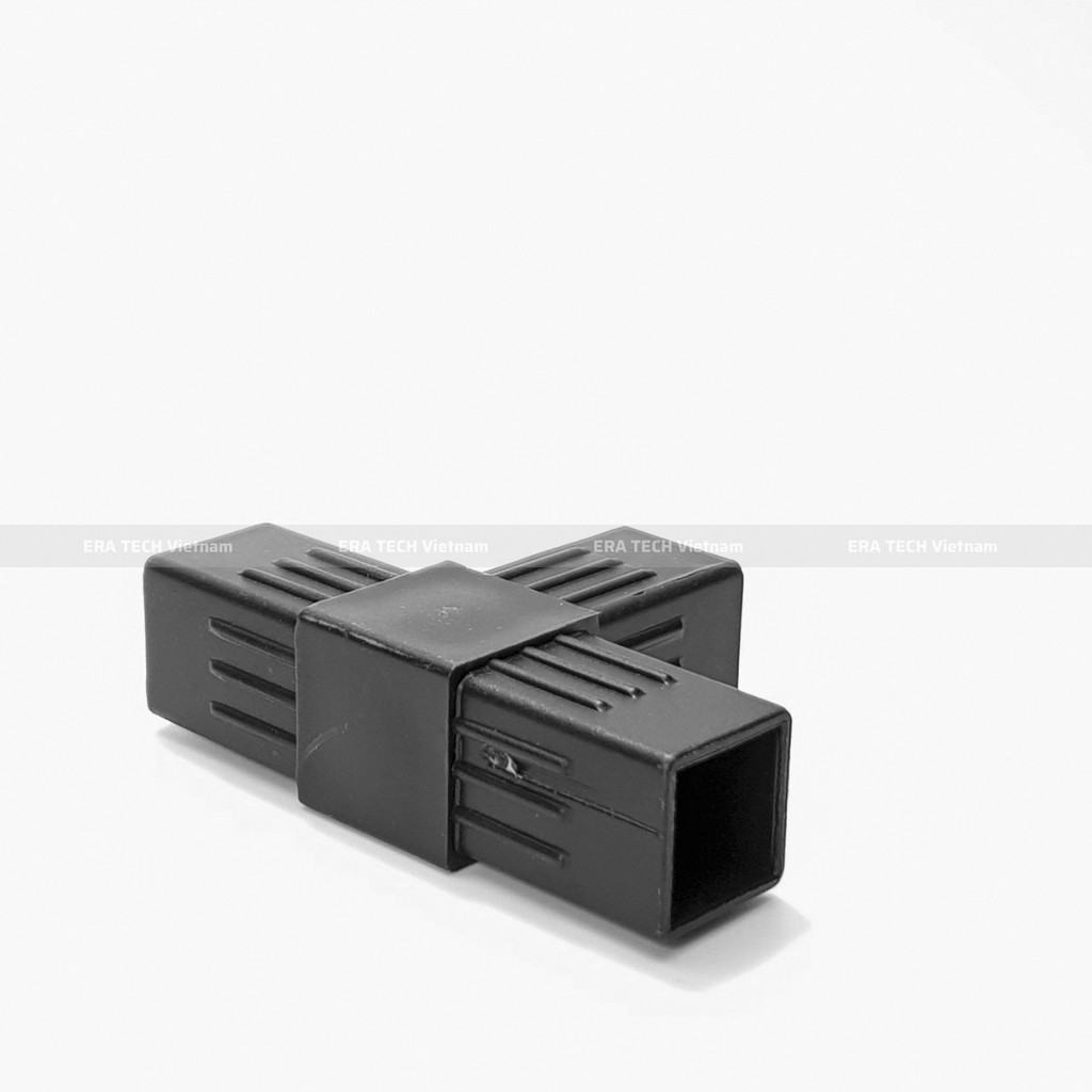 COMBO 4 khớp nối nhựa thông minh kiểu chữ T cho ống vuông kích thước 25x25mm