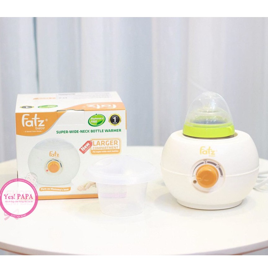 Máy hâm sữa FB3027SL và Máy hâm sữa điện tử FB3028SL FATZ BABY cho bình cổ siêu rộng