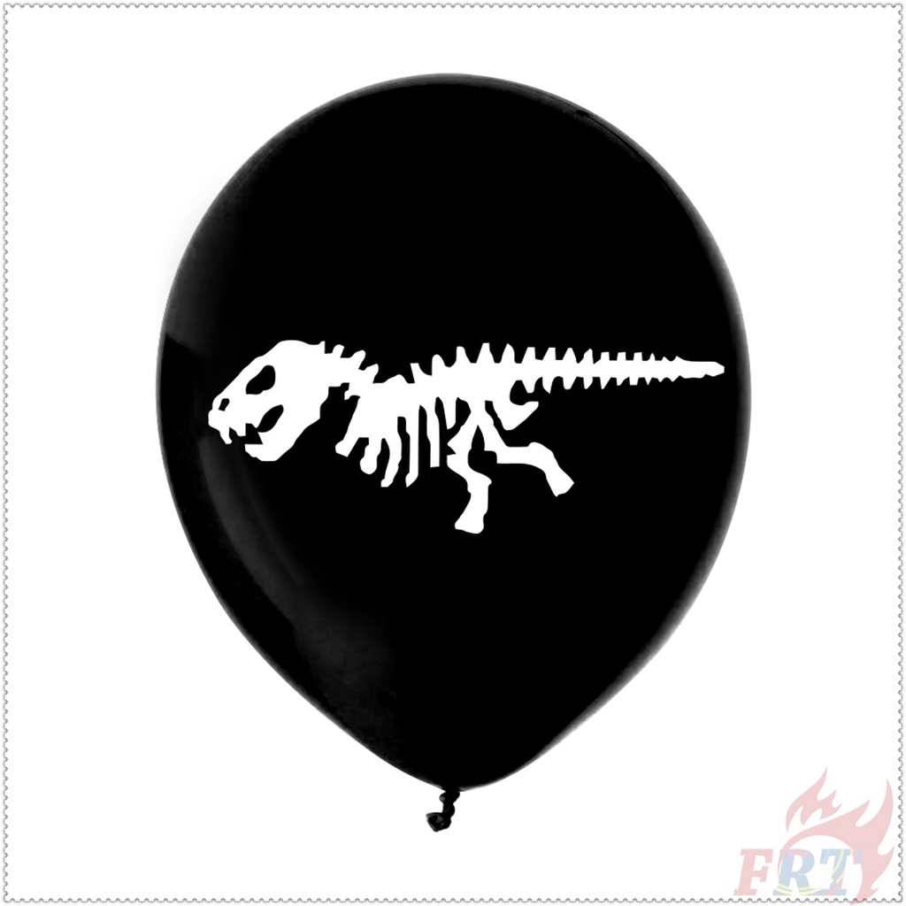 Bong bóng in hình khủng long 12 inch trang trí tiệc sinh nhật