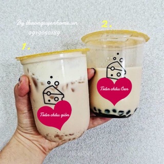 [nguyên liệu cao cấp] Tự nấu trà sữa trà thái xanh, royal handmade
