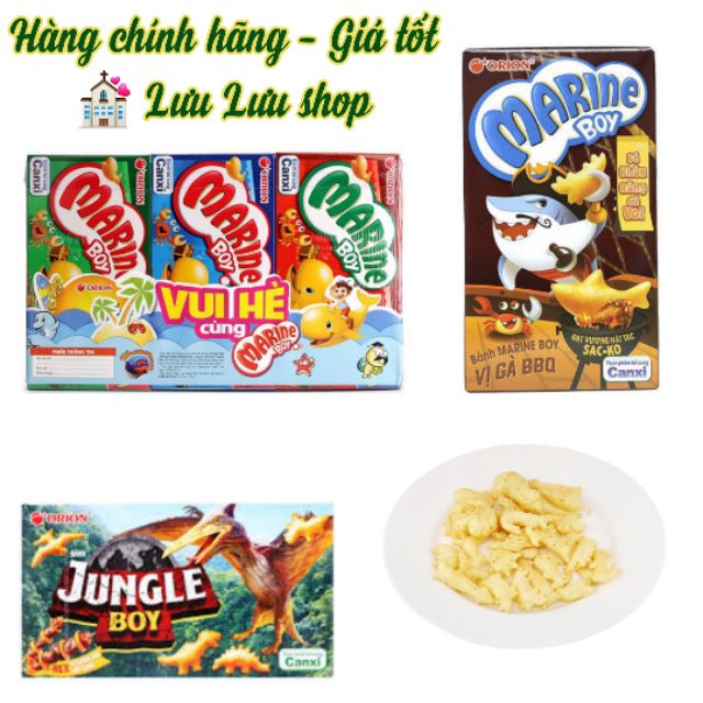 Hộp bánh cá Marine boy 35gr đủ vị