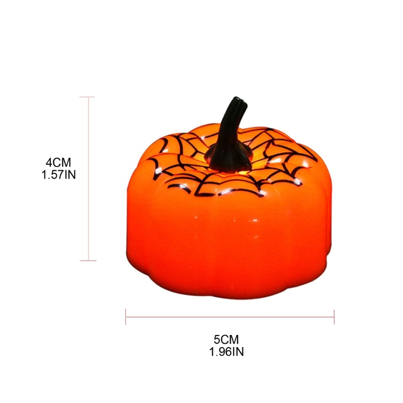 Bộ 3 Đèn LED Giả Nến Trang Trí Halloween
