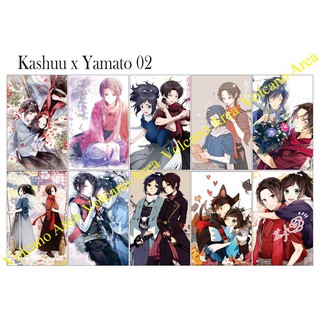 [Touken Ranbu] Bộ hình dán Yaman Kashuu - có nhiều mẫu sticker Anime, Manga, Game